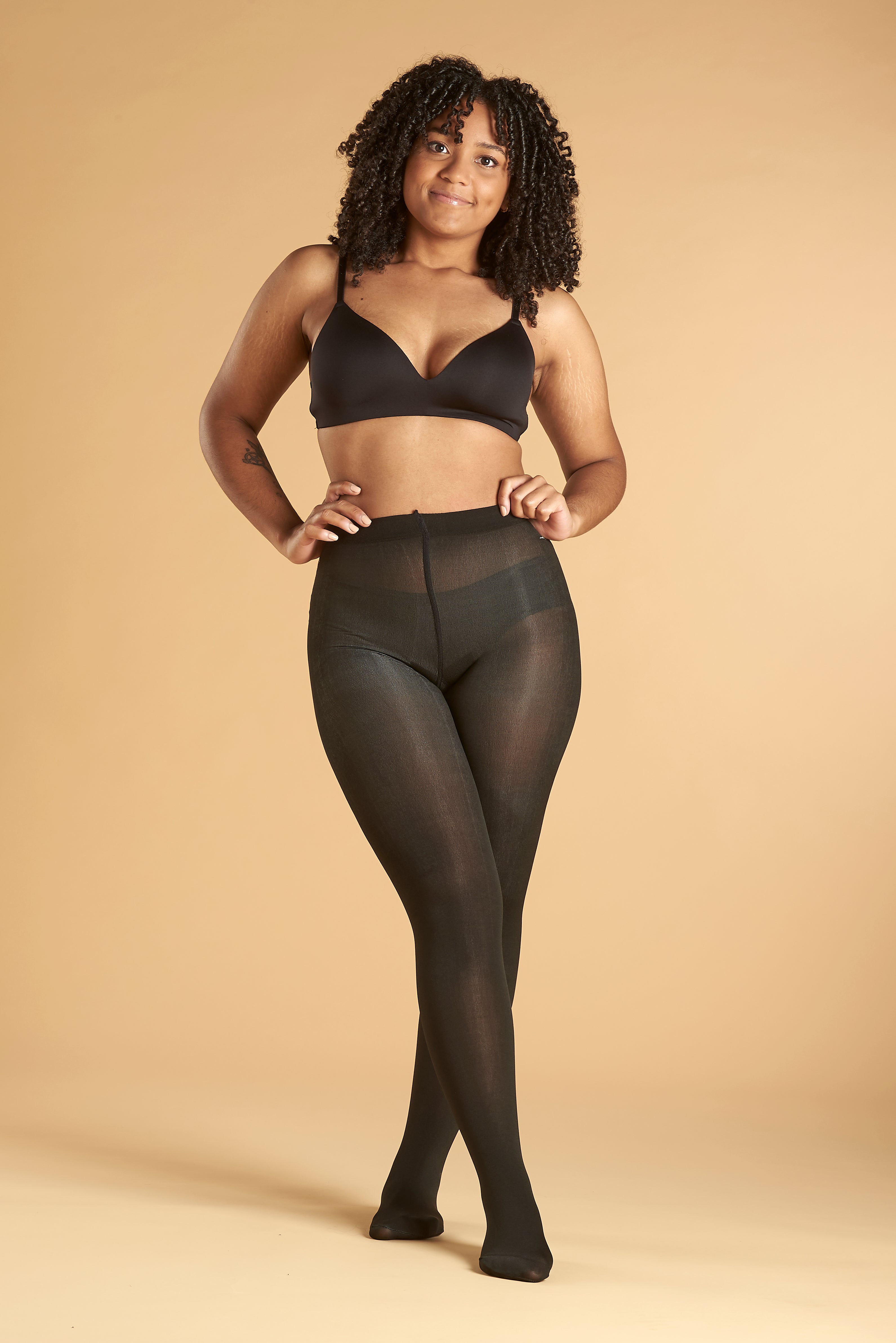 Collant tres grande taille sale